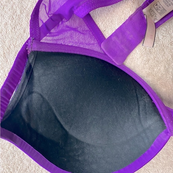 LA Senza Purple Push Up Bra With Padding 36A - Picture 11 of 12